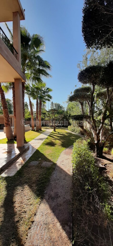 Villa contemporaine à louer en longue durée proche golf et centre ville de Marrakech