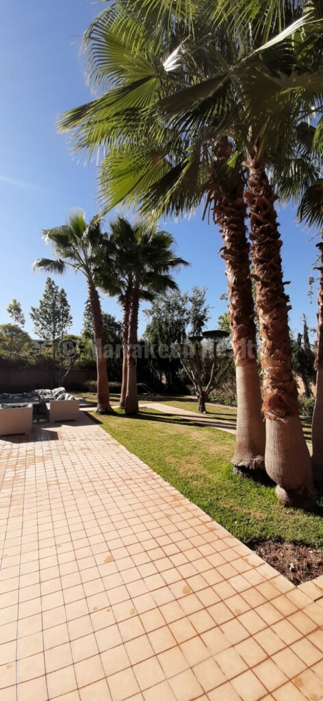 Villa contemporaine à louer en longue durée proche golf et centre ville de Marrakech