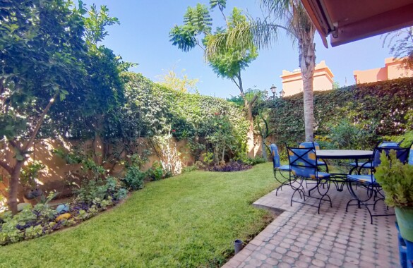 Villa de 3 chambres à louer dans jolie résidence avec piscine à marrakech