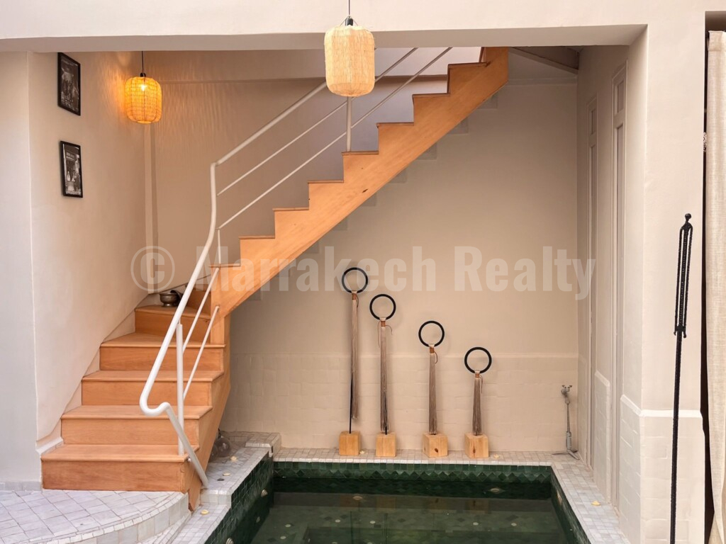 EXCLUSIVE : Modern renovated 3 bedroom Riad with pool and prime location
