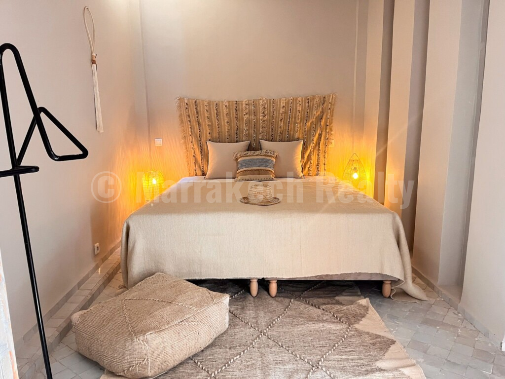 EXCLUSIVE : Modern renovated 3 bedroom Riad with pool and prime location