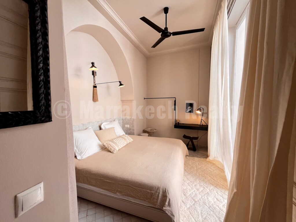 EXCLUSIVE : Modern renovated 3 bedroom Riad with pool and prime location