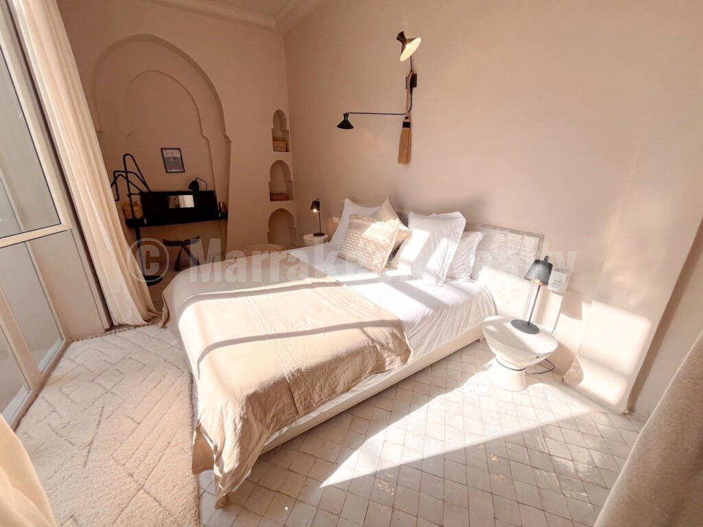 EXCLUSIVE : Modern renovated 3 bedroom Riad with pool and prime location