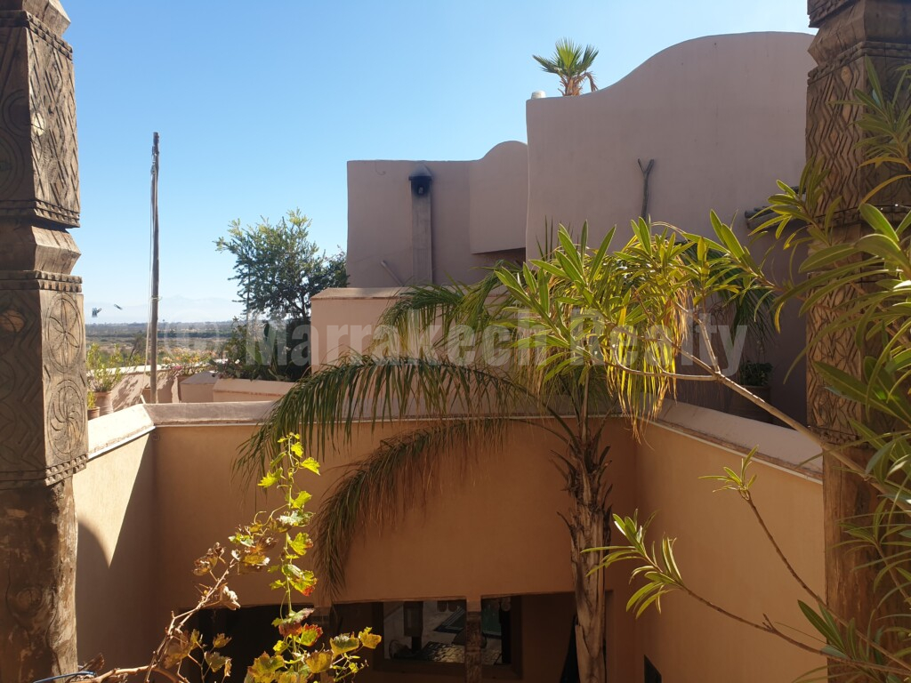 Lovely 4 bedroom Riad in a village close to Marrakech