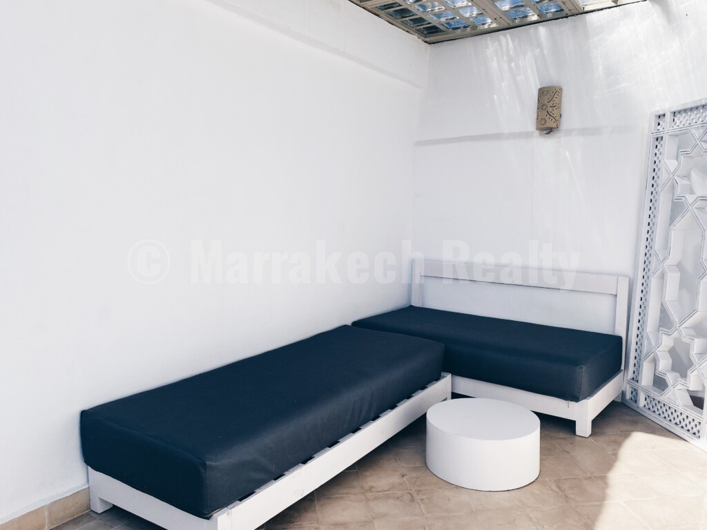 Riad de 2 chambres à louer dans excellent quartier