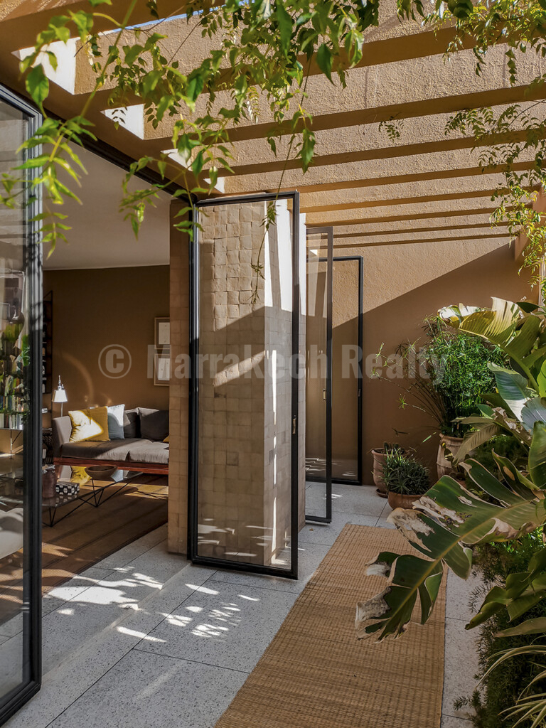 Appartement raffiné de 2-3 chambres au cœur de Marrakech