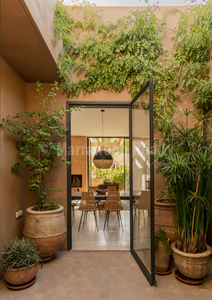 Appartement raffiné de 2-3 chambres au cœur de Marrakech
