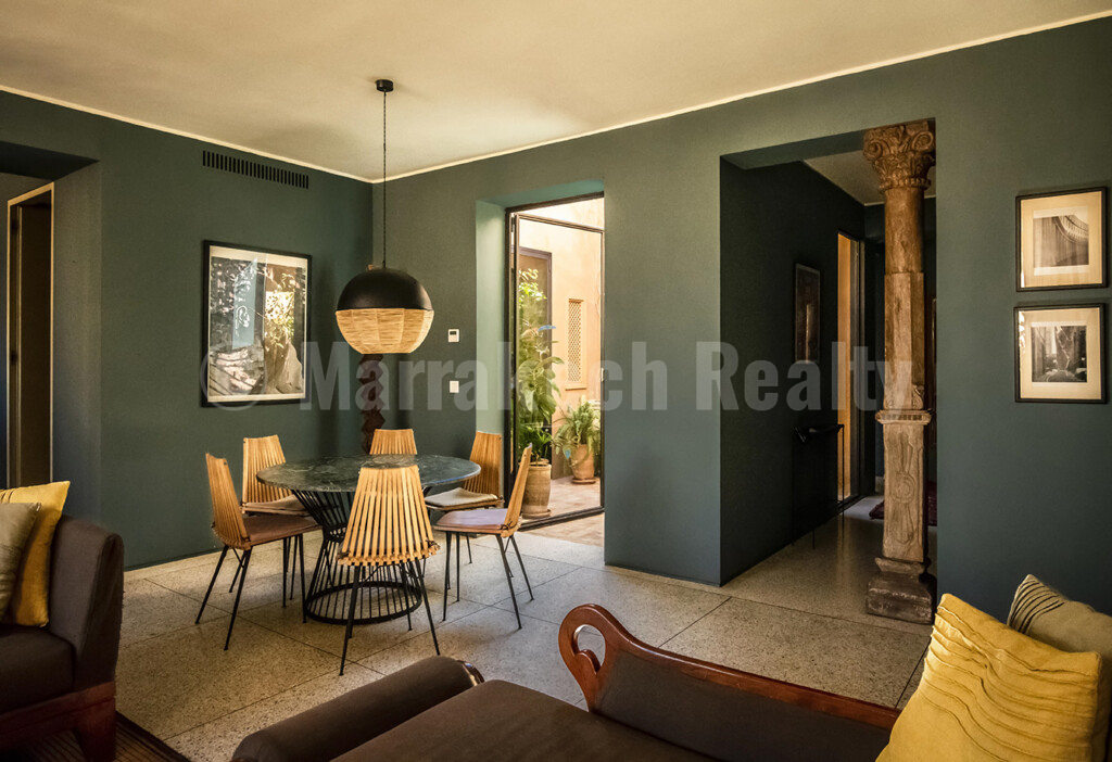 Appartement raffiné de 2-3 chambres au cœur de Marrakech