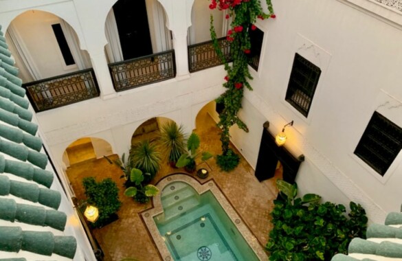 Riad raffiné de 4 chambres avec piscine à vendre en Medina