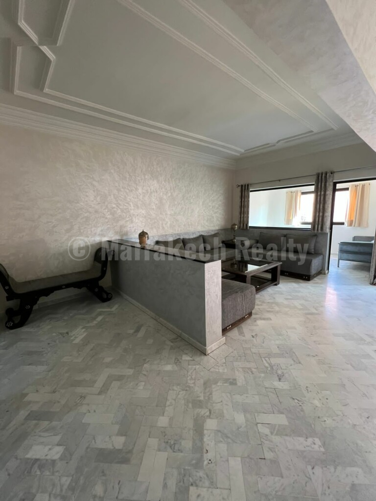 Standout 2 bedroom apartment for rent in the heart of Gueliz