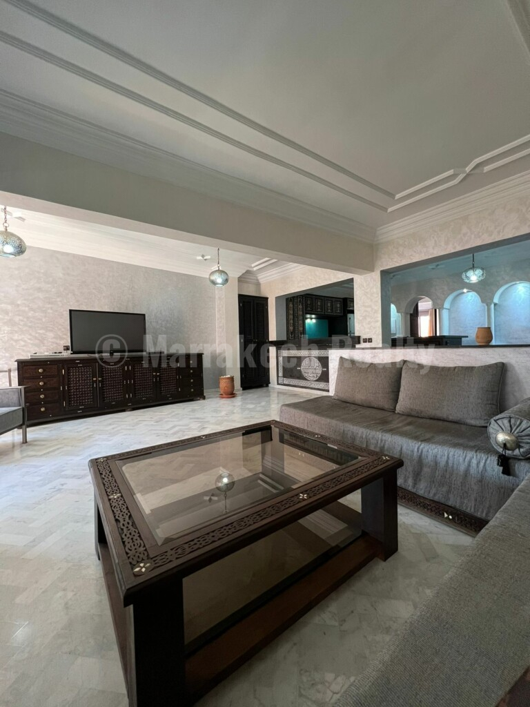 Standout 2 bedroom apartment for rent in the heart of Gueliz