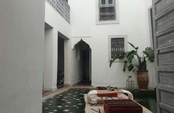 Stylish recently renovated 3 bedroom Riad with pool and jacuzzi