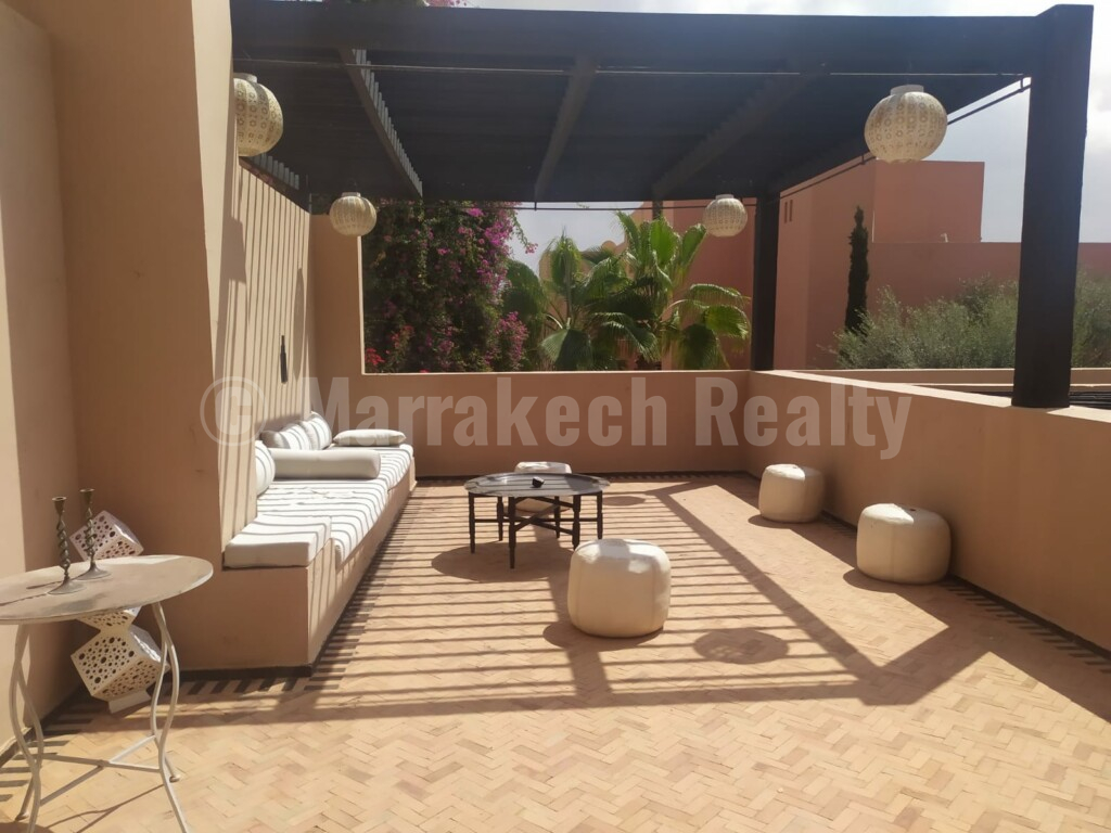 Luxueuse villa de 2 chambres à louer dans un domaine golfique