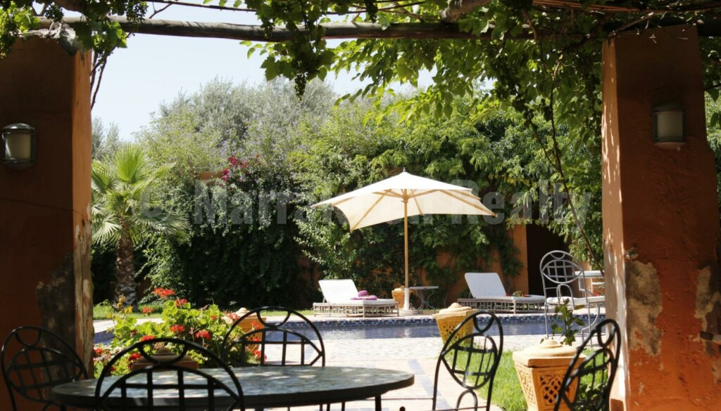 Charmante propriété nichée dans une oliveraie à vendre à Marrakech