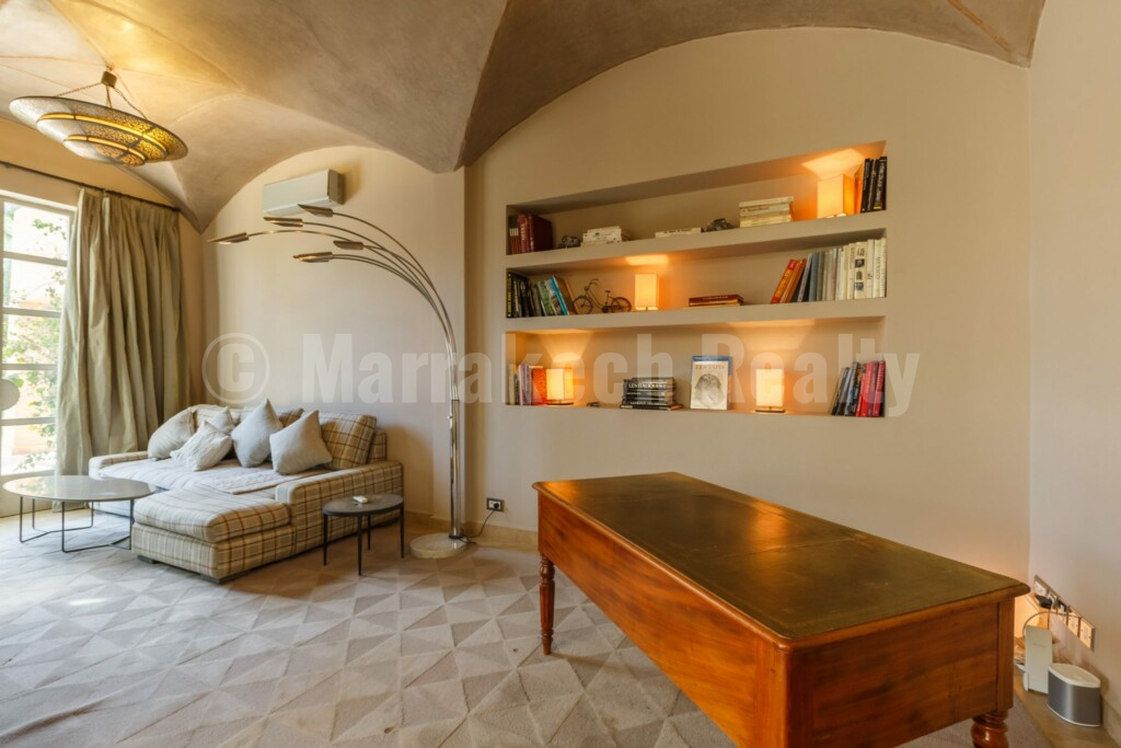 Luxueuse villa dans un domaine sécurisé en Palmeraie de Marrakech