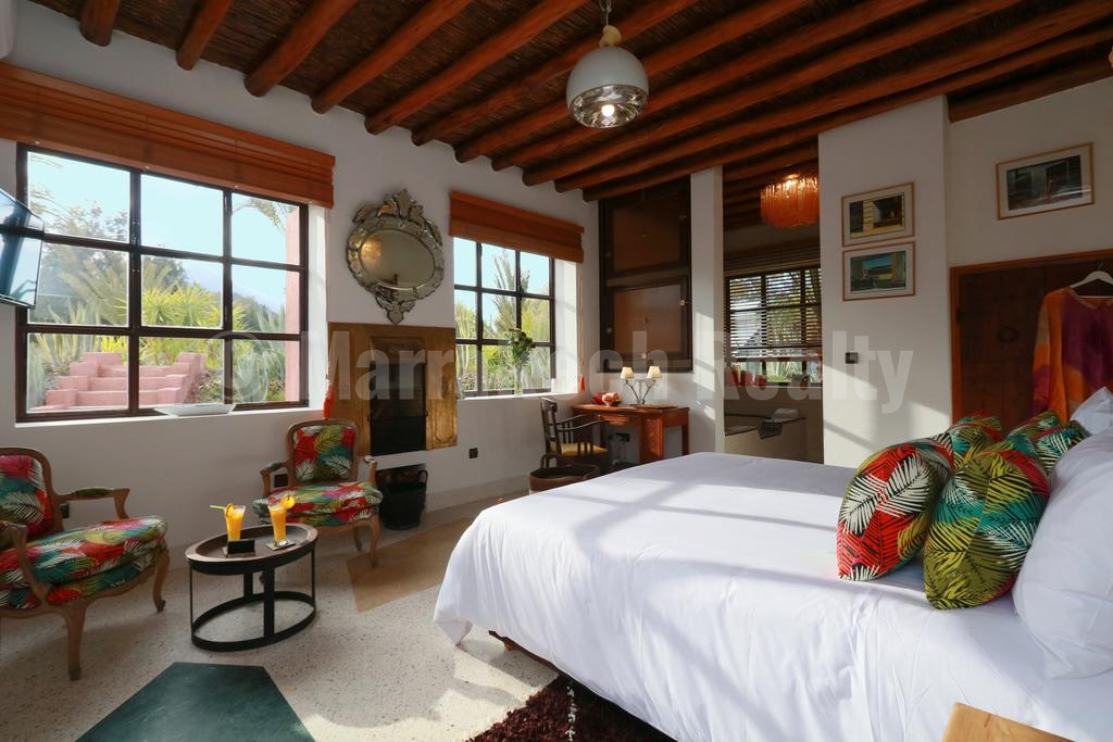 Elégant Ecolodge de 10 chambres à 1 heure de Marrakech