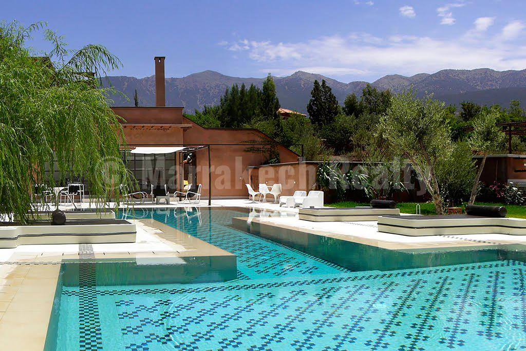 Elégant Ecolodge de 10 chambres à 1 heure de Marrakech
