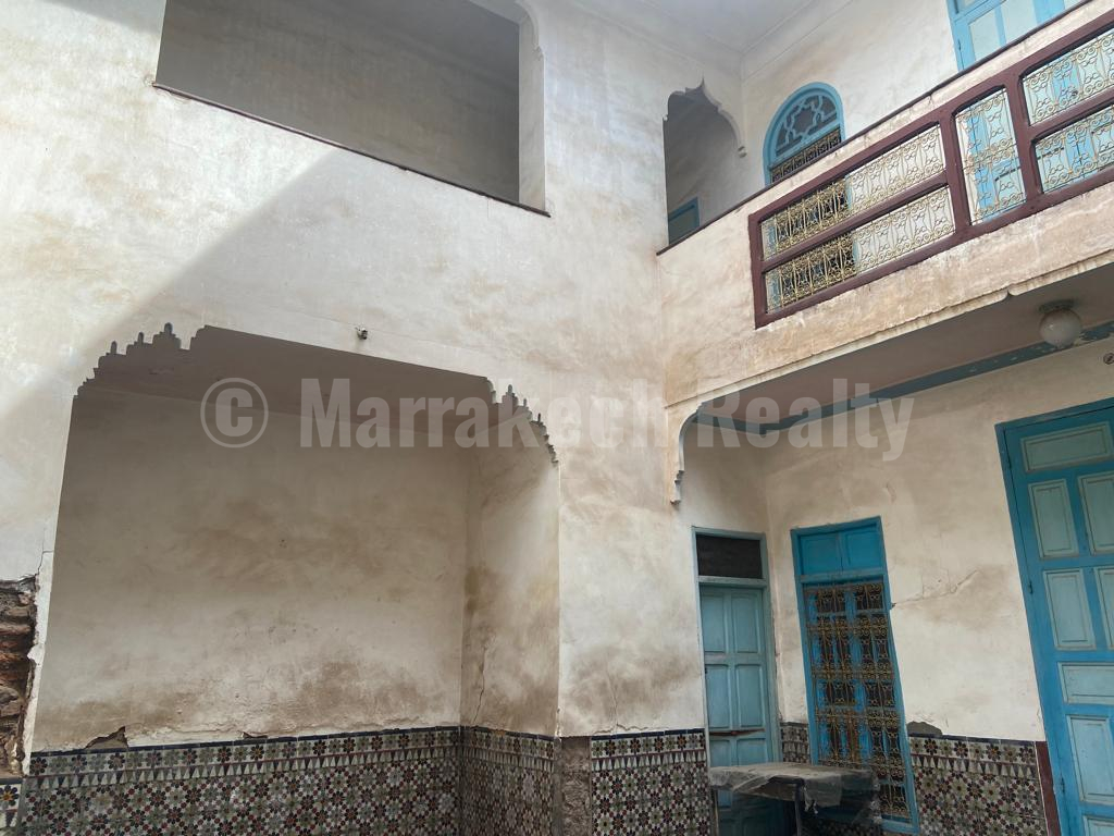 Beau Riad ancien à rénover idéalement situé