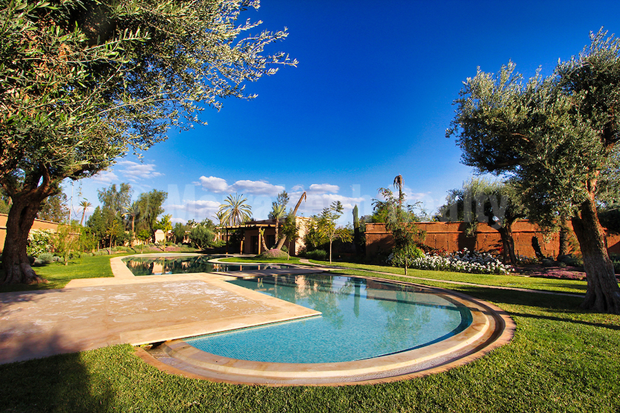 Luxueuse villa contemporaine de 5 chambres en Palmeraie