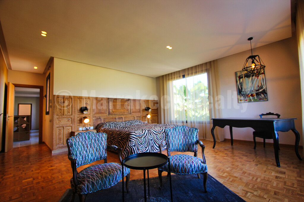 Luxueuse villa contemporaine de 5 chambres en Palmeraie