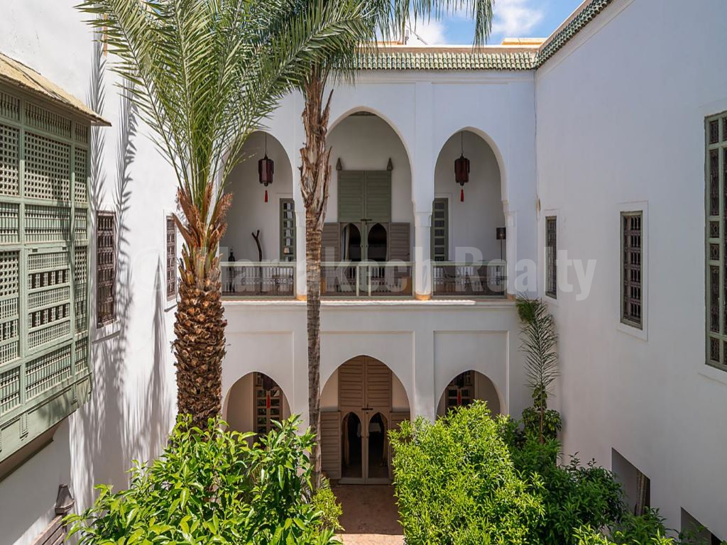 Exceptionnel Riad Boutique-Hôtel de 9 suites en Medina
