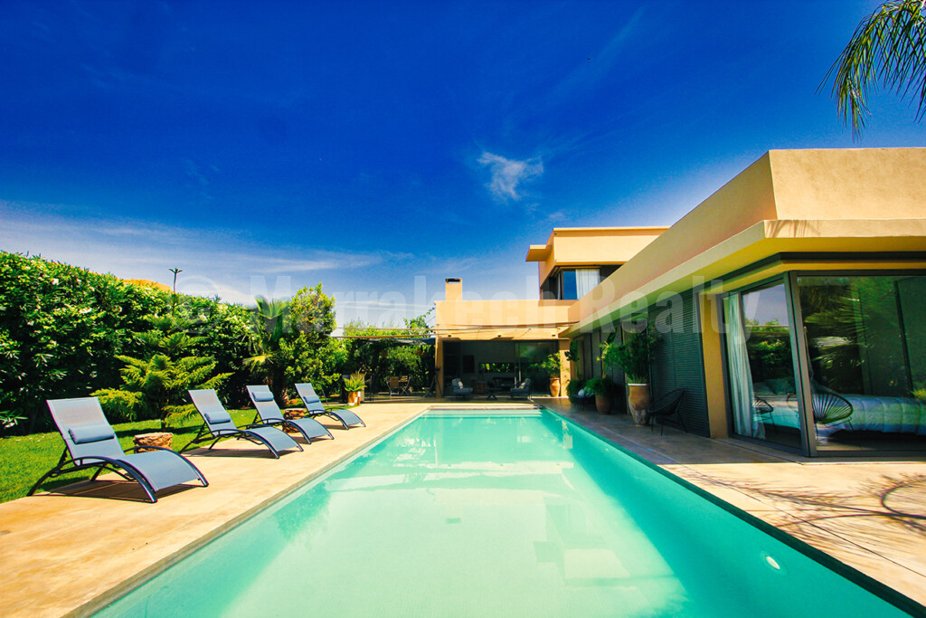 Belle villa de 4 chambres dans un domaine privé