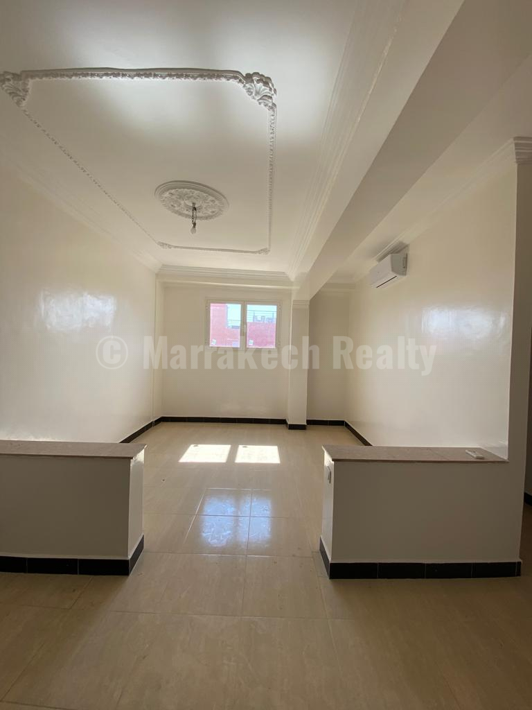Appartement avec double terrasse au cœur de Marrakech en location longue durée