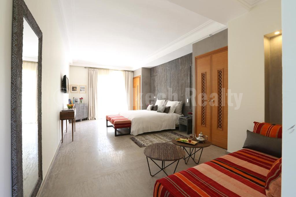 Elégant Boutique-Hôtel de 11 suites en Palmeraie