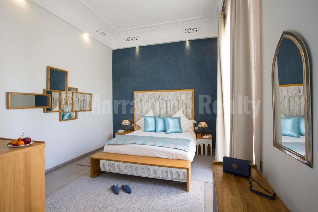 Elégant Boutique-Hôtel de 11 suites en Palmeraie