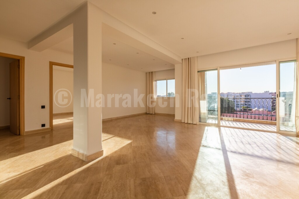 Lumineux appartement de 2 chambres au cœur de Gueliz