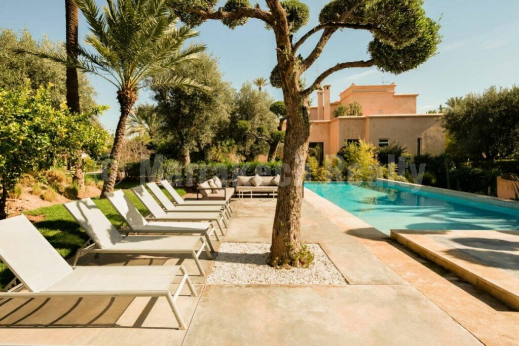 Elégant Boutique-Hôtel de 11 suites en Palmeraie