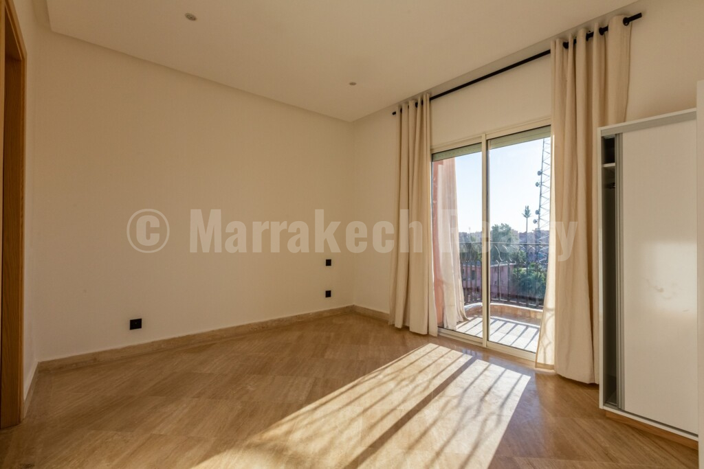 Lumineux appartement de 2 chambres au cœur de Gueliz