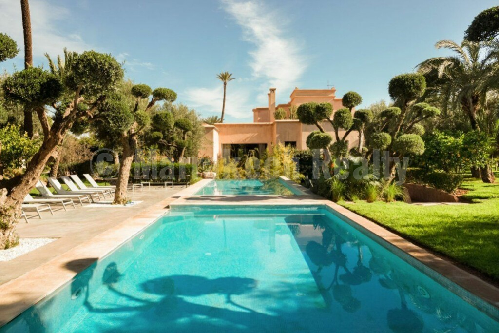 Elégant Boutique-Hôtel de 11 suites en Palmeraie