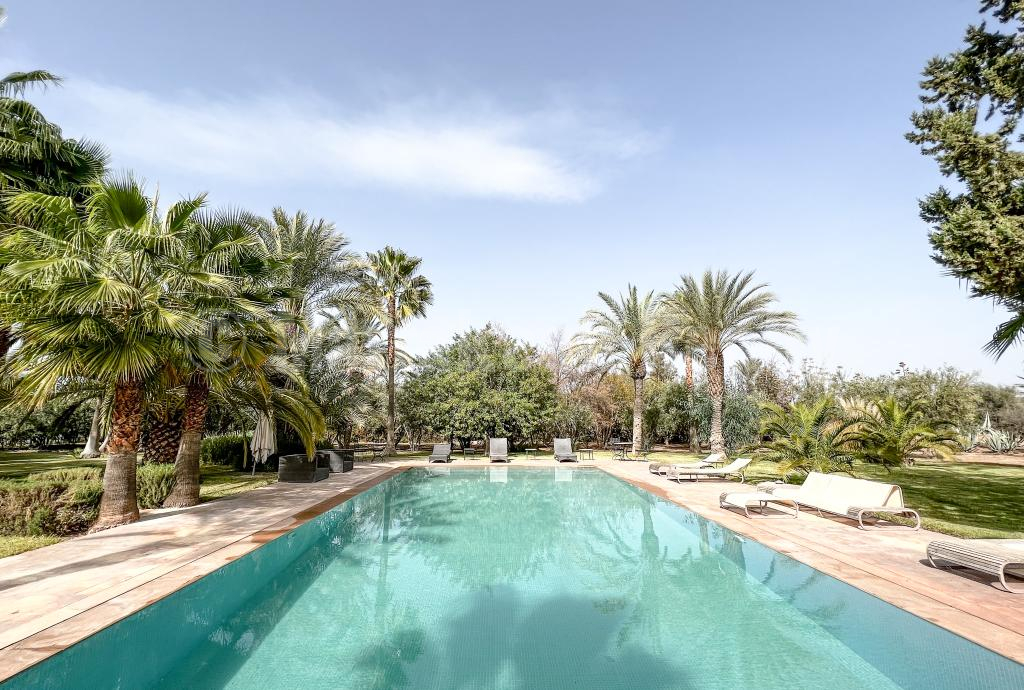 Elégante villa de 7 chambres sur 1 hectare proche de Marrakech