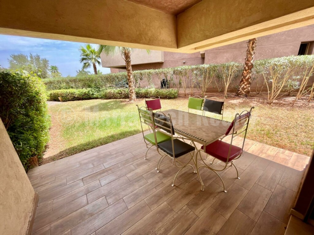 Apartment for rent long term in a golf secure residence at Marrakesh