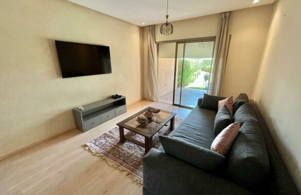 Apartment for rent long term in a golf secure residence at Marrakesh