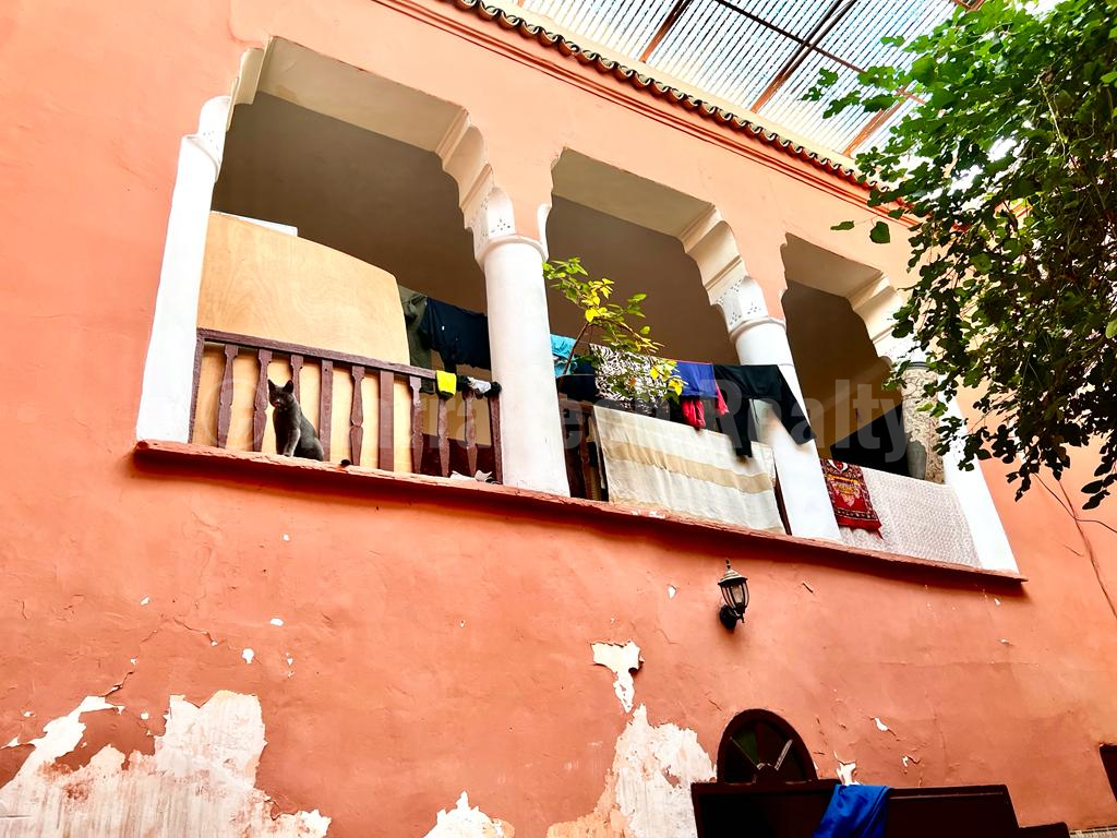 Riad à rénover à Marrakech avec bel emplacement