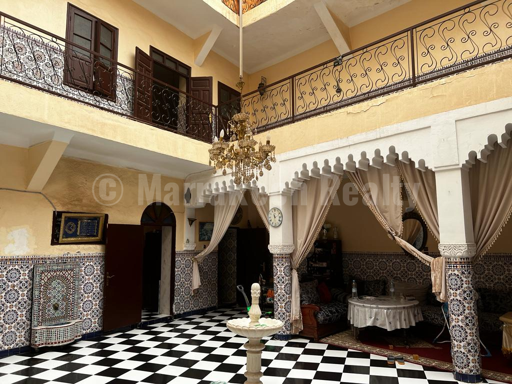 Riad à rénover à proximité de la place Jemaa el Fna