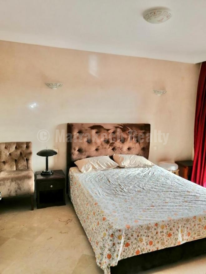 Appartement deux chambres à louer en longue durée dans residence en palmeraie