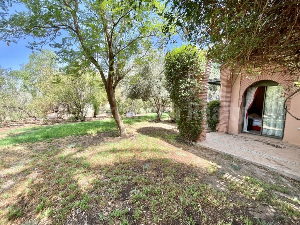 Long-term apartment rental, ground floor palm grove