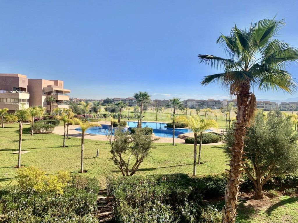 Apartment for long-term rental in a secure residence in Marrakech