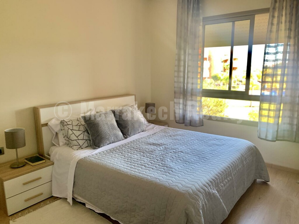 Apartment for long-term rental in a secure residence in Marrakech