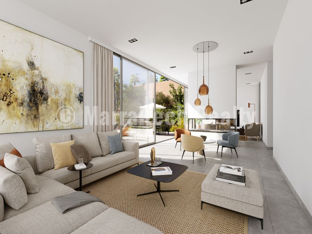 Domaine privé de 5 hectares : 30 villas dont un exemple de 4 chambres