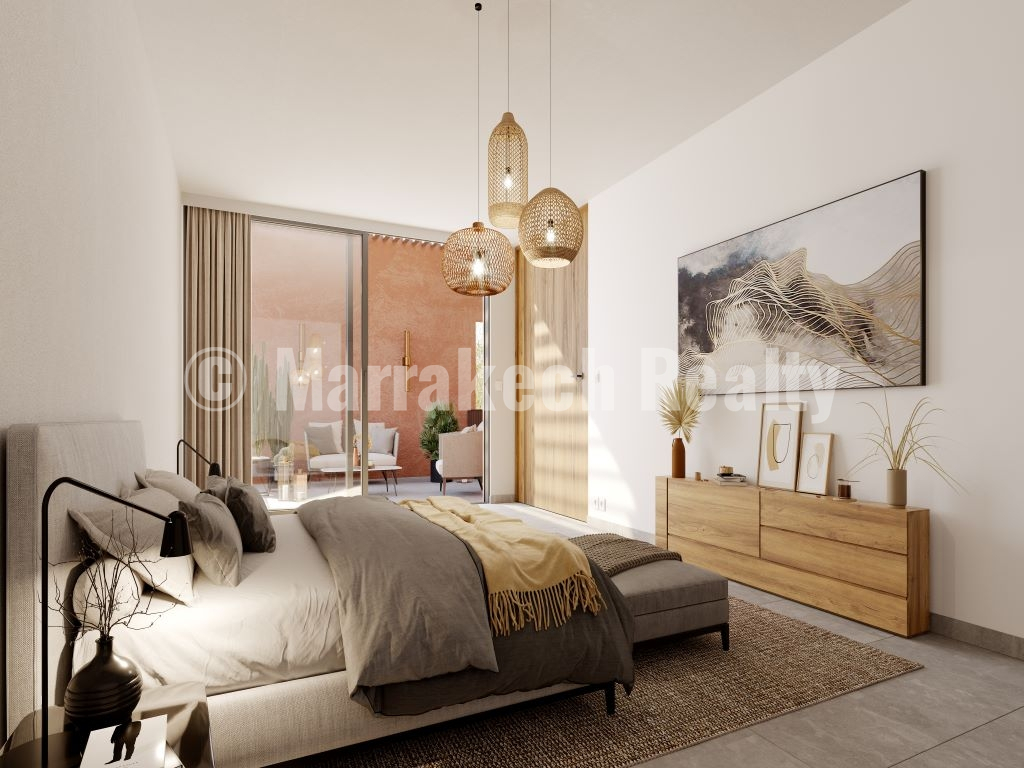 Domaine privé de 5 hectares : 30 villas dont un exemple de 4 chambres