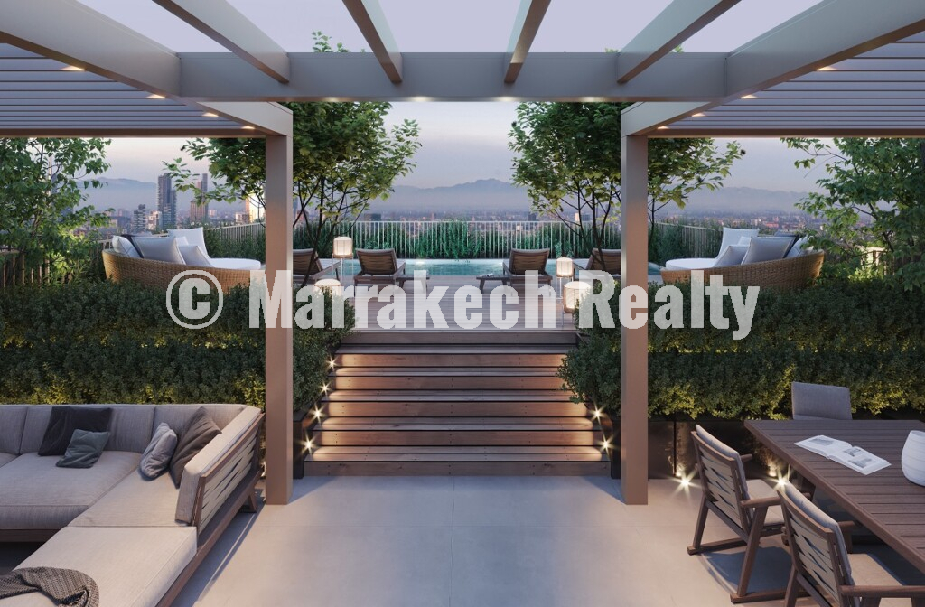 Upscale new apartments in downtown Marrakech