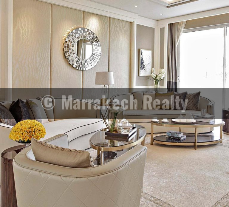 Upscale new apartments in downtown Marrakech