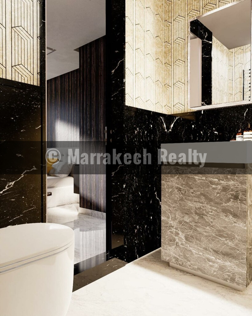 Upscale new apartments in downtown Marrakech