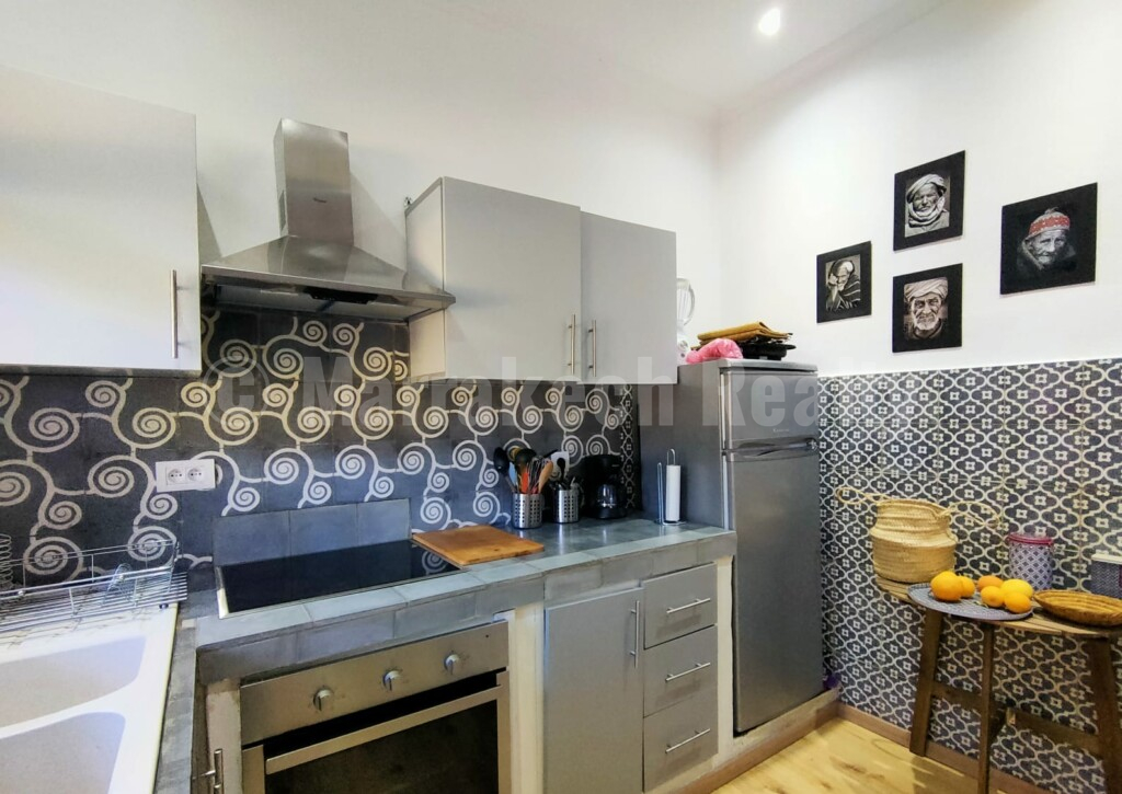 Bel appartement en rez-de-jardin en Palmeraie de Marrakech