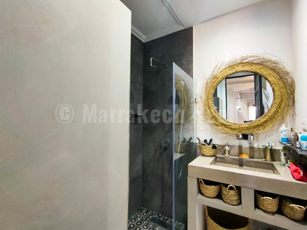 Bel appartement en rez-de-jardin en Palmeraie de Marrakech