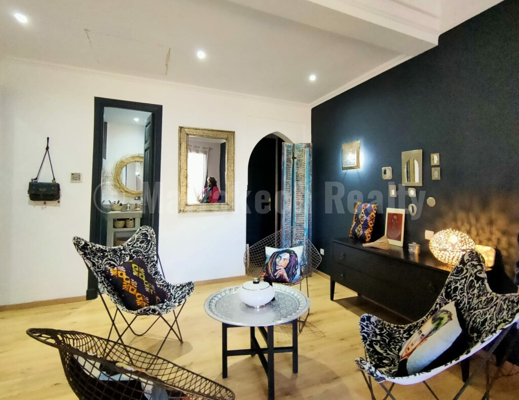 Bel appartement en rez-de-jardin en Palmeraie de Marrakech